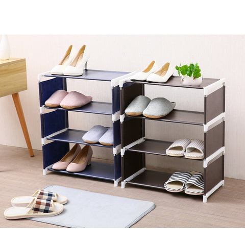Home Shoe Racks Organizer Multiple Layers Shoes Shelf Stand Holder Door Shoe Rack Save Space Home Wardrobe Storage