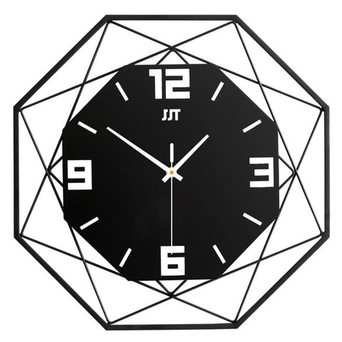 Nordic Fashion Clock Wall Clock Living Room Creative Clock Home Metal Decorative Quartz Clock