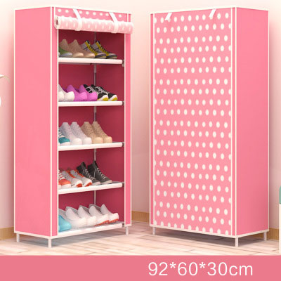 6 Layer 8 Layer 10 Layer Simple DIY Assembly Cloth Shoe Cabinet Living Room Shoes Storage Rack Shelves Home Furniture