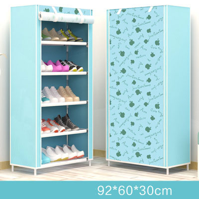 6 Layer 8 Layer 10 Layer Simple DIY Assembly Cloth Shoe Cabinet Living Room Shoes Storage Rack Shelves Home Furniture