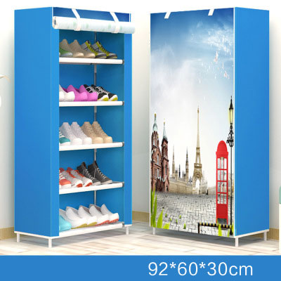 6 Layer 8 Layer 10 Layer Simple DIY Assembly Cloth Shoe Cabinet Living Room Shoes Storage Rack Shelves Home Furniture
