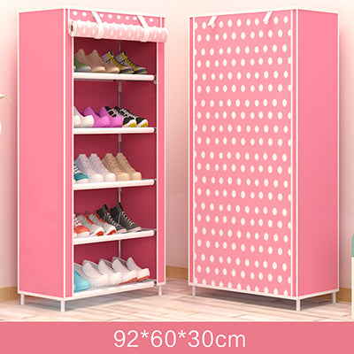 Shoes Storage Organizers Minimalist Modern Home Furniture Shoe Cabinet Living Room Dormitory DIY Foldable Shoe Rack Cabinet