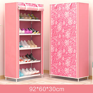 Shoes Storage Organizers Minimalist Modern Home Furniture Shoe Cabinet Living Room Dormitory DIY Foldable Shoe Rack Cabinet