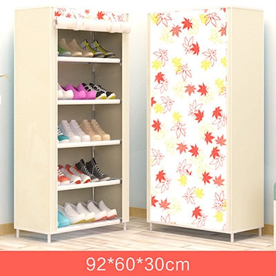 Shoes Storage Organizers Minimalist Modern Home Furniture Shoe Cabinet Living Room Dormitory DIY Foldable Shoe Rack Cabinet