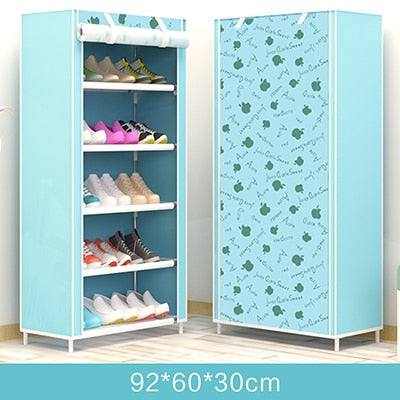 Shoes Storage Organizers Minimalist Modern Home Furniture Shoe Cabinet Living Room Dormitory DIY Foldable Shoe Rack Cabinet