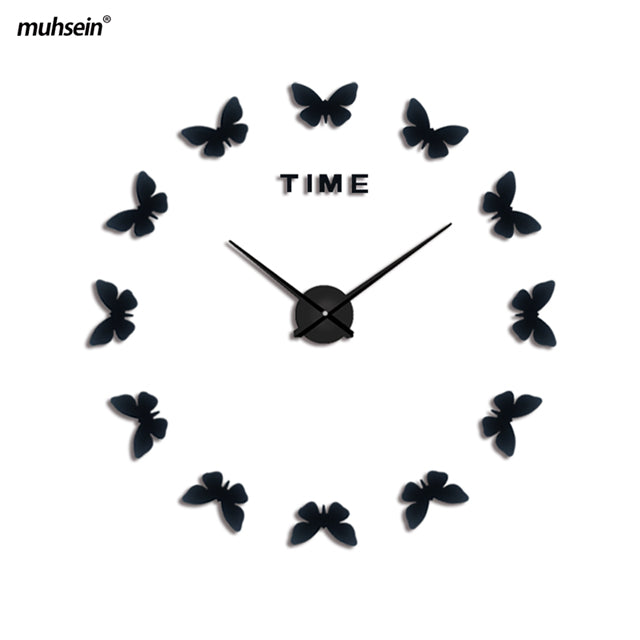 2020 Sticker Decorative Wall Clock Modern Design Living Room Decoration Home 3d Wall Clock New Large Wall Clock s Free Shipping