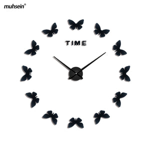 2020 Sticker Decorative Wall Clock Modern Design Living Room Decoration Home 3d Wall Clock New Large Wall Clock s Free Shipping