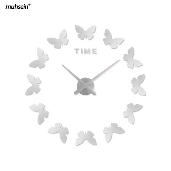 2020 Sticker Decorative Wall Clock Modern Design Living Room Decoration Home 3d Wall Clock New Large Wall Clock s Free Shipping