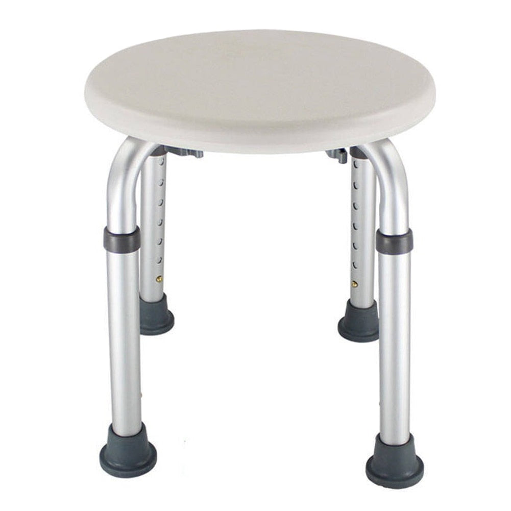 Furniture Chair Easy Clean Height Adjustable Non Slip Toilet Seat Disabled Home Older Pregnancy Kids Bath Shower Stool Round