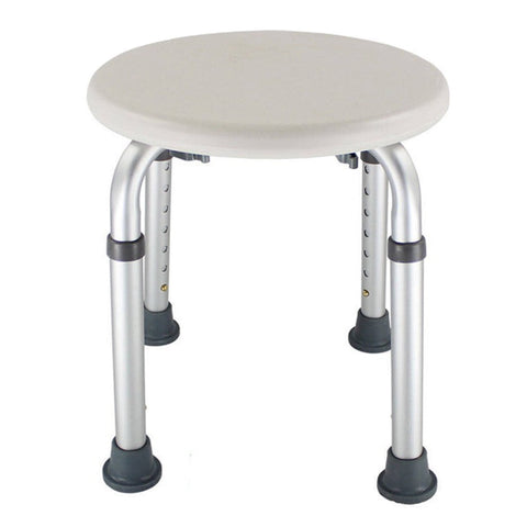 Furniture Chair Easy Clean Height Adjustable Non Slip Toilet Seat Disabled Home Older Pregnancy Kids Bath Shower Stool Round