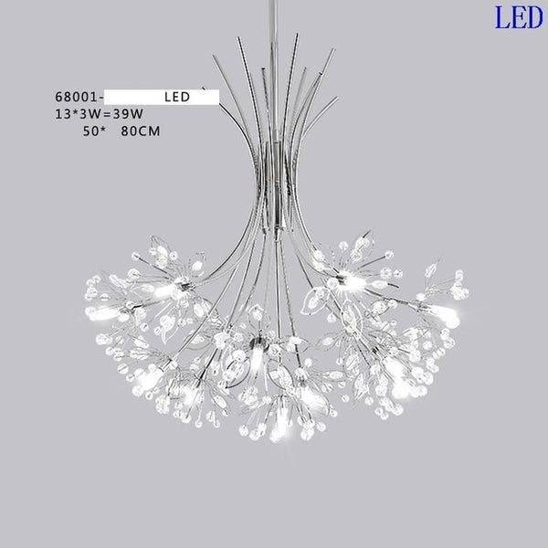 Light Pendant Hang European Crystal Home Deco Techo Moderna Lampara Colgante Lustre E Pendente Para Sala De Jantar Hanging Lamp