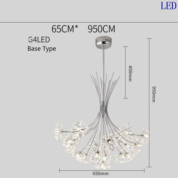 Light Pendant Hang European Crystal Home Deco Techo Moderna Lampara Colgante Lustre E Pendente Para Sala De Jantar Hanging Lamp
