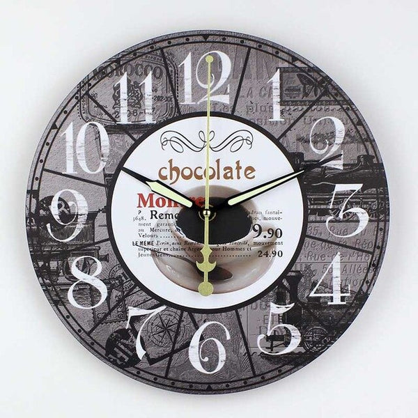 Modern coffee large decorative wall clocks mute Home decoration kitchen wall clock fashion wall watches orologi parete