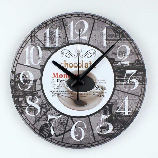 Modern coffee large decorative wall clocks mute Home decoration kitchen wall clock fashion wall watches orologi parete