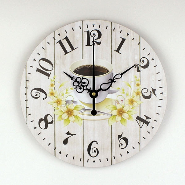 Modern coffee large decorative wall clocks mute Home decoration kitchen wall clock fashion wall watches orologi parete