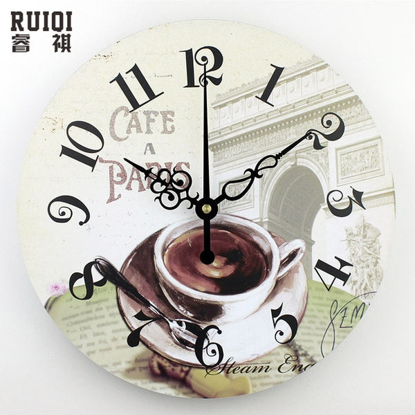 Modern coffee large decorative wall clocks mute Home decoration kitchen wall clock fashion wall watches orologi parete