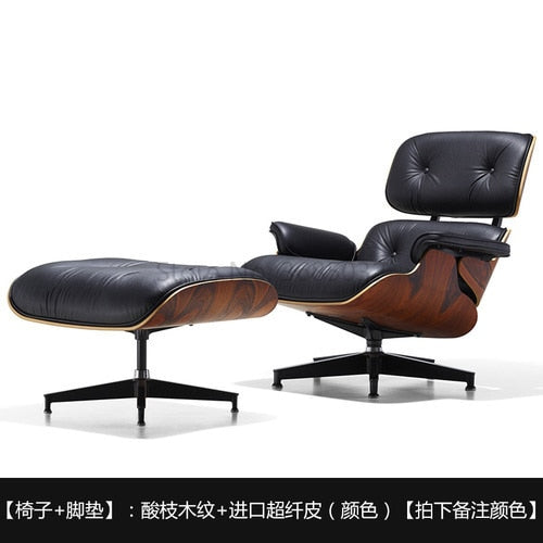 Nordic Microfiber Leather Leisure Sofa Set with Footstool Classic Chair Modern Simple Home Furniture Living Room Set Sofa Bed