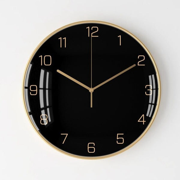 30cm Silent Nordic Brief Living Room Wall Clock For Home Decor European Style Hanging Living Room Wall Watch