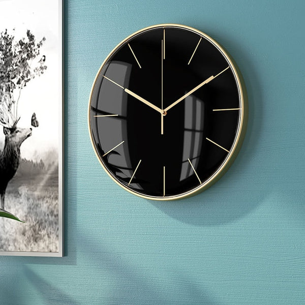 30cm Silent Nordic Brief Living Room Wall Clock For Home Decor European Style Hanging Living Room Wall Watch
