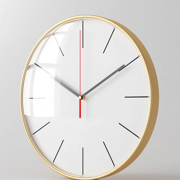 30cm Silent Nordic Brief Living Room Wall Clock For Home Decor European Style Hanging Living Room Wall Watch