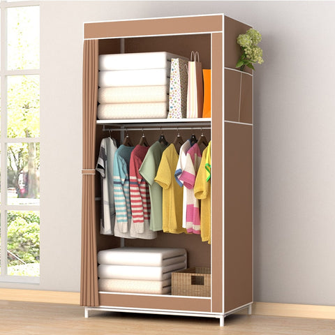 Portable Wardrobe Clothes Closet Home Student Wardrobe Clothes Storage Organizer Modern Home Furniture Bedroom Storage