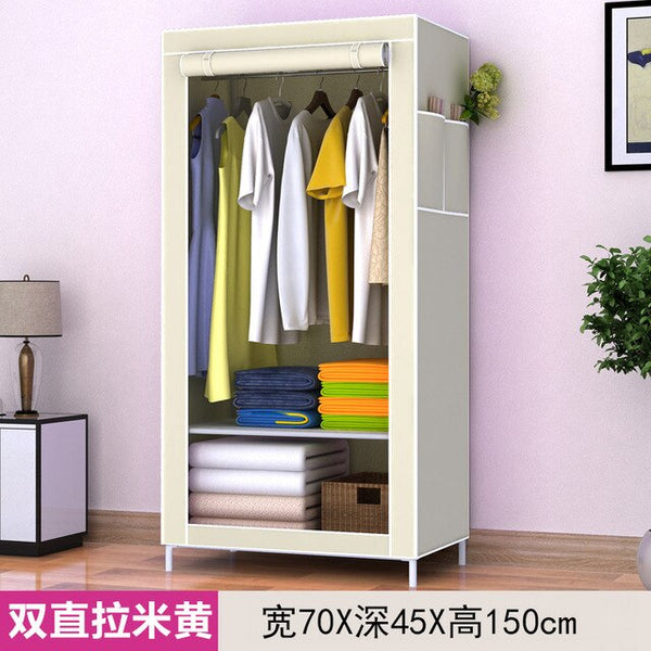 Portable Wardrobe Clothes Closet Home Student Wardrobe Clothes Storage Organizer Modern Home Furniture Bedroom Storage