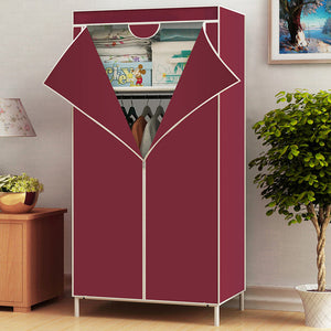 Portable Wardrobe Clothes Closet Home Student Wardrobe Clothes Storage Organizer Modern Home Furniture Bedroom Storage