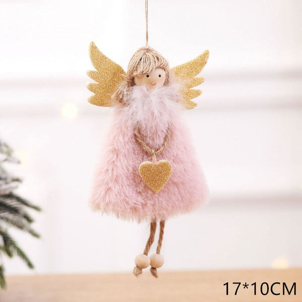 2020 New Year Latest Christmas Angel Dolls Cute Xmas Tree Ornament Noel Deco Christmas Decoration for Home Navidad 2019 Kid Gift