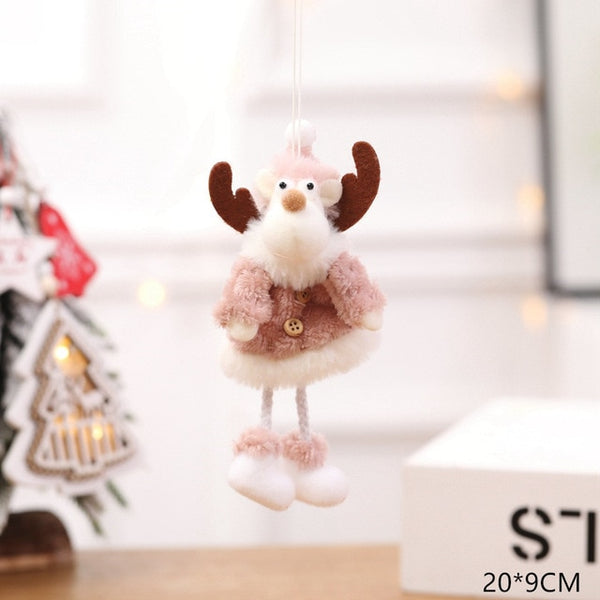 2020 New Year Latest Christmas Angel Dolls Cute Xmas Tree Ornament Noel Deco Christmas Decoration for Home Navidad 2019 Kid Gift