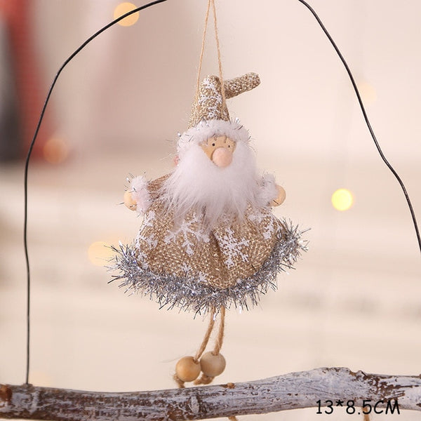 2020 New Year Latest Christmas Angel Dolls Cute Xmas Tree Ornament Noel Deco Christmas Decoration for Home Navidad 2019 Kid Gift