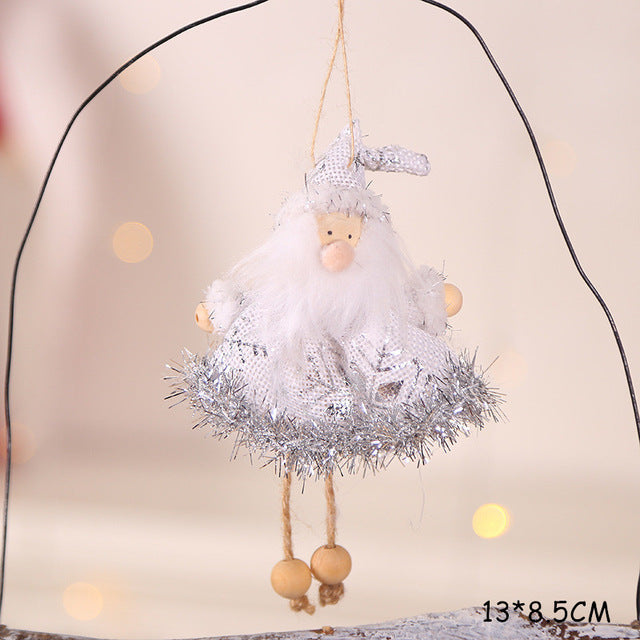 2020 New Year Latest Christmas Angel Dolls Cute Xmas Tree Ornament Noel Deco Christmas Decoration for Home Navidad 2019 Kid Gift