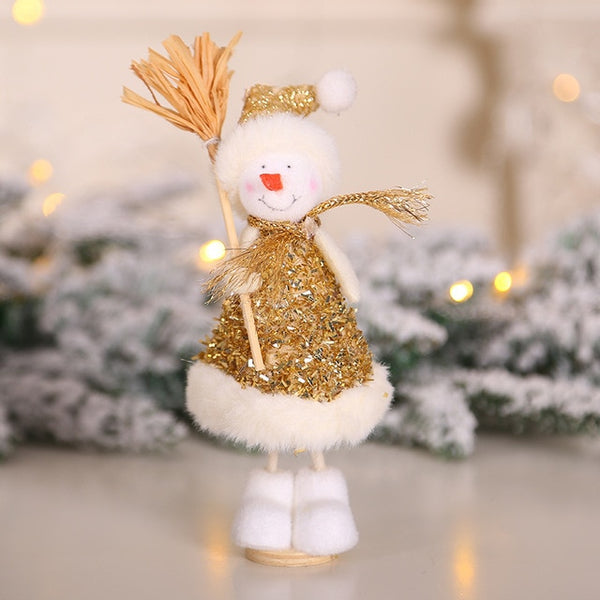 2020 New Year Latest Christmas Angel Dolls Cute Xmas Tree Ornament Noel Deco Christmas Decoration for Home Navidad 2019 Kid Gift