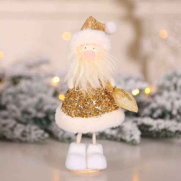 2020 New Year Latest Christmas Angel Dolls Cute Xmas Tree Ornament Noel Deco Christmas Decoration for Home Navidad 2019 Kid Gift