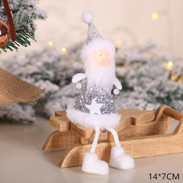 2020 New Year Latest Christmas Angel Dolls Cute Xmas Tree Ornament Noel Deco Christmas Decoration for Home Navidad 2019 Kid Gift