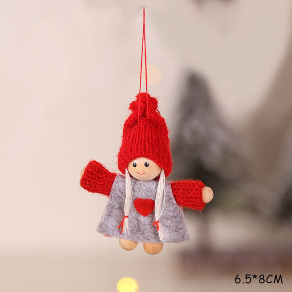 2020 New Year Latest Christmas Angel Dolls Cute Xmas Tree Ornament Noel Deco Christmas Decoration for Home Navidad 2019 Kid Gift