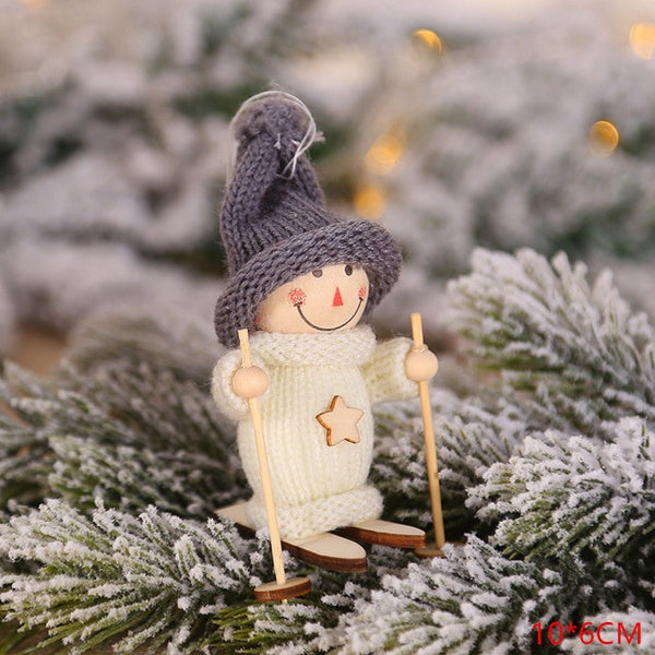 2020 New Year Latest Christmas Angel Dolls Cute Xmas Tree Ornament Noel Deco Christmas Decoration for Home Navidad 2019 Kid Gift