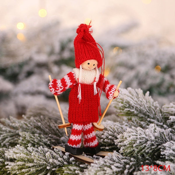 2020 New Year Latest Christmas Angel Dolls Cute Xmas Tree Ornament Noel Deco Christmas Decoration for Home Navidad 2019 Kid Gift