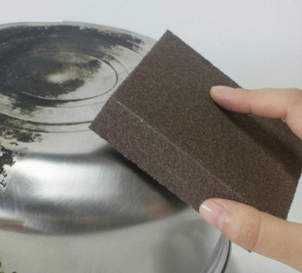 1PCS Sponge  Magic Eraser for Removing Rust Cleaning Cotton Kitchen Gadgets Accessories Descaling Clean Rub Pot Kitchen Tools