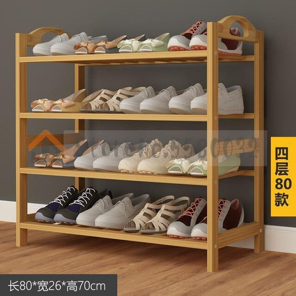 Bamboo Wood Shoe Rack Entryway Shoe Shelf Storage Organizer plant Stand home Storage Shelf Rack Organizer For Bathroom Kitchen