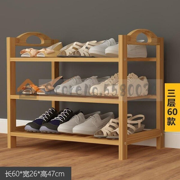 Bamboo Wood Shoe Rack Entryway Shoe Shelf Storage Organizer plant Stand home Storage Shelf Rack Organizer For Bathroom Kitchen