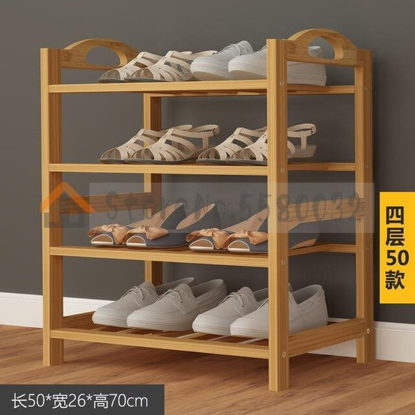 Bamboo Wood Shoe Rack Entryway Shoe Shelf Storage Organizer plant Stand home Storage Shelf Rack Organizer For Bathroom Kitchen