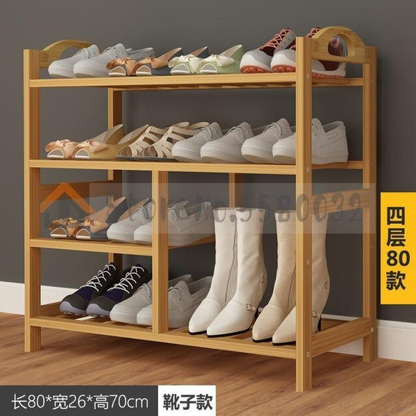 Bamboo Wood Shoe Rack Entryway Shoe Shelf Storage Organizer plant Stand home Storage Shelf Rack Organizer For Bathroom Kitchen
