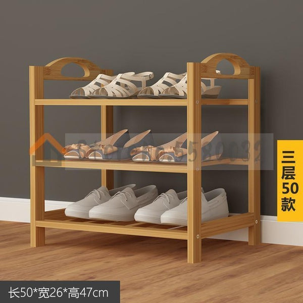 Bamboo Wood Shoe Rack Entryway Shoe Shelf Storage Organizer plant Stand home Storage Shelf Rack Organizer For Bathroom Kitchen