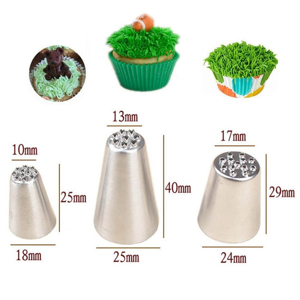 1/3/5/7pc/set of chrysanthemum Nozzle Icing Piping Pastry Nozzles kitchen gadget baking accessories Making cake decoration tools