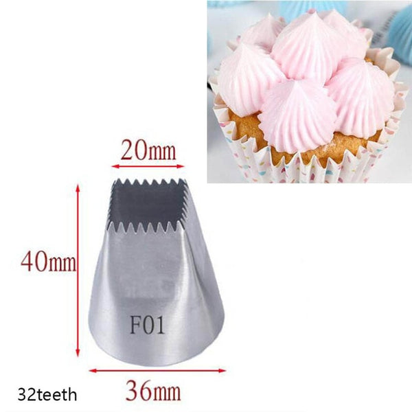 1/3/5/7pc/set of chrysanthemum Nozzle Icing Piping Pastry Nozzles kitchen gadget baking accessories Making cake decoration tools