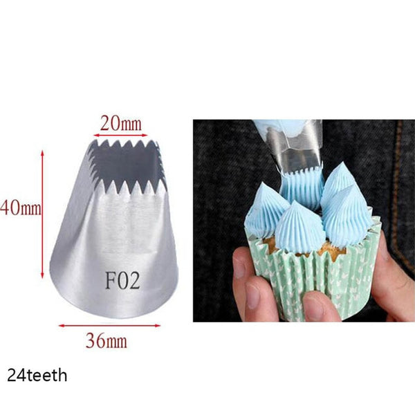 1/3/5/7pc/set of chrysanthemum Nozzle Icing Piping Pastry Nozzles kitchen gadget baking accessories Making cake decoration tools