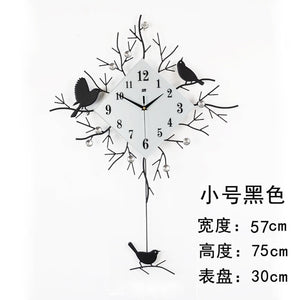 European Minimalist Creative Wall Clock Living Room Mute Clock Modern Home Clock Fashion Decorative Quartz Clock 2019 Hot Sale