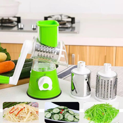 Vegetable Cutter Slicer Cutter Kitchen Tool Manual Multifunctional Round Mandoline Potato Cheese Kitchen Gadgets Accessories
