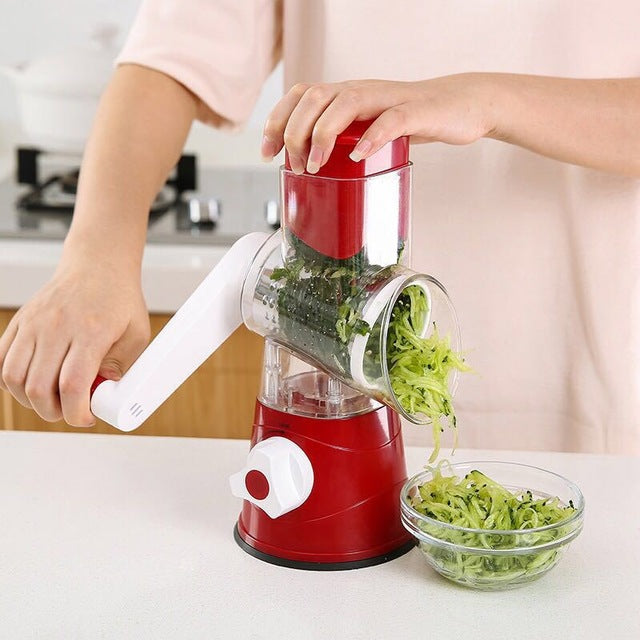 Vegetable Cutter Slicer Cutter Kitchen Tool Manual Multifunctional Round Mandoline Potato Cheese Kitchen Gadgets Accessories