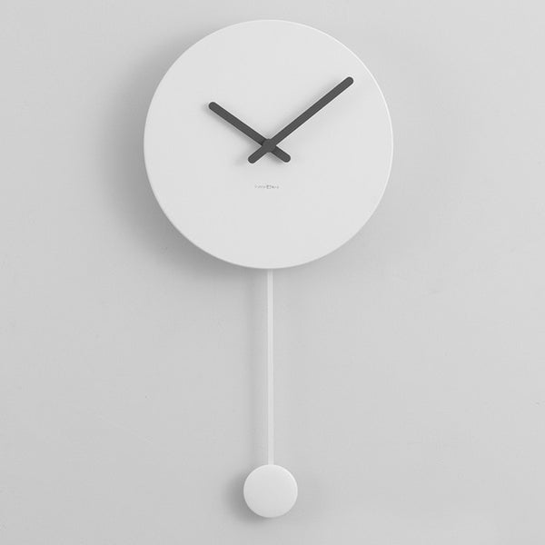 Wooden Silent Wall Clock Modern Design Creative Minimalist Bedroom Wall Clock Nordic Quartz Zegar Scienny Home Decor ZB50WC